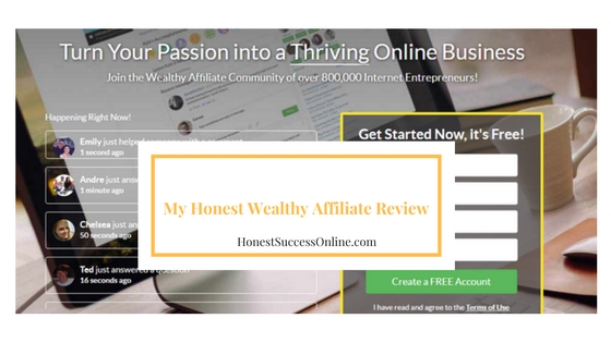 my honest wealthy affiliate review