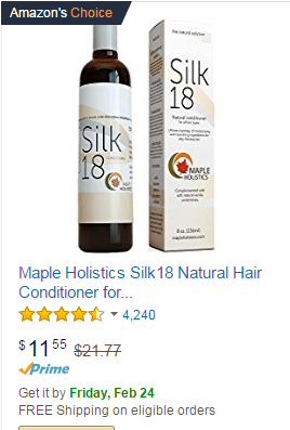 Amazon hair conditioner