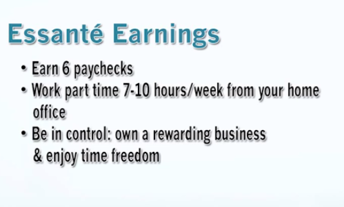 essante earnings