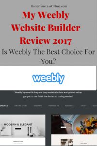 My Weebly Website Builder Review 2017