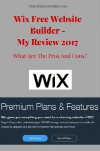Wix Free Website Builder -My Review 2017