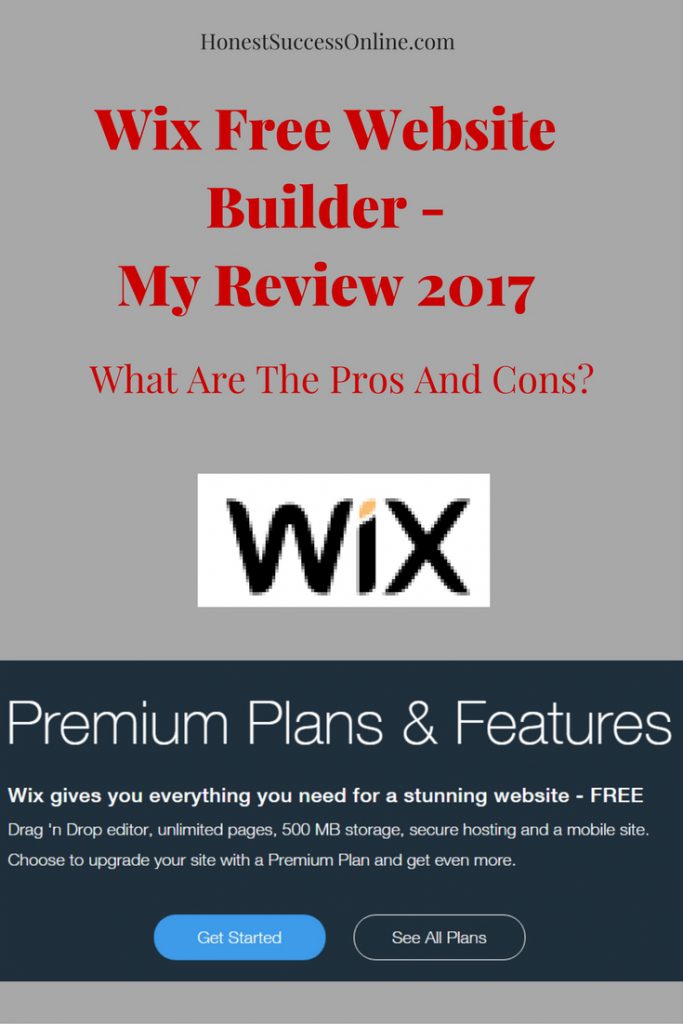 Wix Free Website Builder -My Review 2017