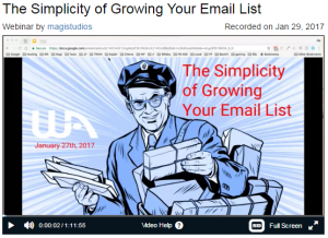 how to grow your email list with Jay