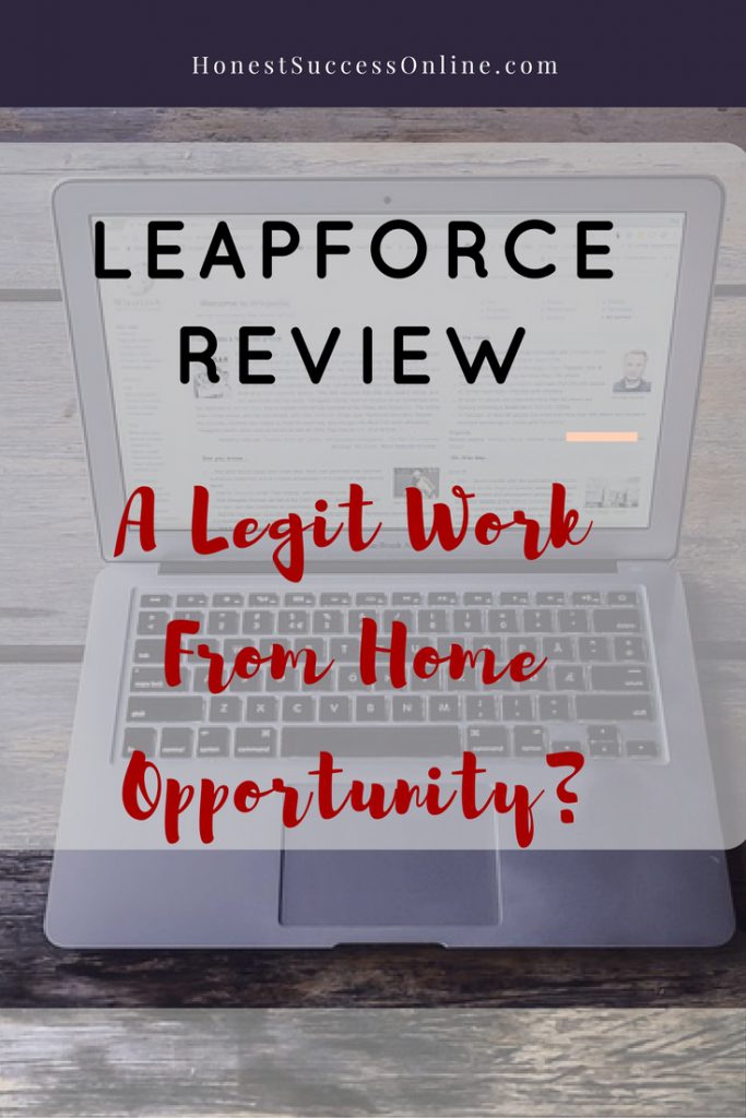 leapforce review - A legit work from home opportunity?