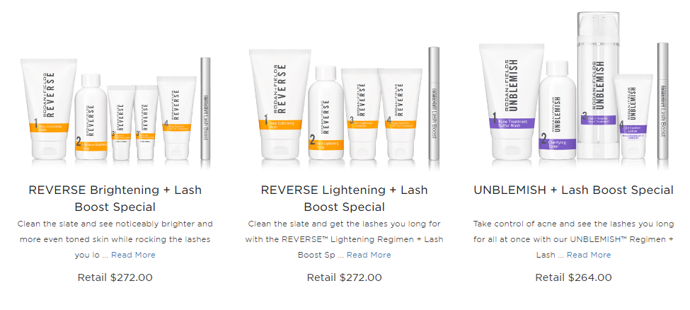 rodan and fields products