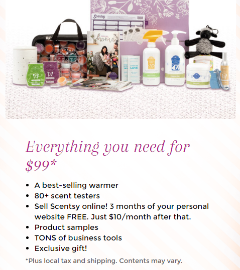 scentsy starter kit