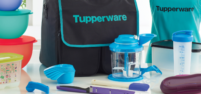 tupperware business kit