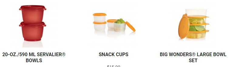 tupperware products