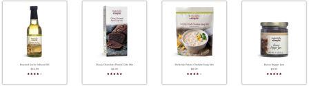 tastefully simple products